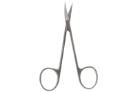 0741111 SCISSORS IRIS CURVED 4 1/2"