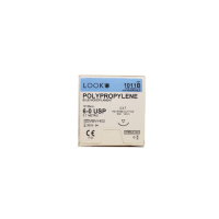 1011B SUTURE 6-0 POLYPROPYLENE BLUE  MONO 10" C17, 12MM NDL 3/8