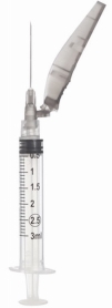 11812705 MONOJECT SAFETY 1ML 27G 1/2" SYRINGE/NEEDLE