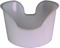 1280 EAR BASIN PLASTIC W/CUT OUT