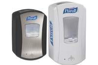 132804 PURELL LTX-7 BRUSHED CHROM/BLACK 700ML DISPENSER