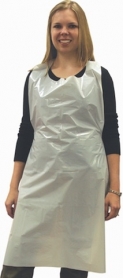 18400 APRON WHITE PLASTIC
