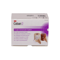3M20096 COBAN BANDAGE 2 LAYER COMPRESSION 2 ROLL/BOX