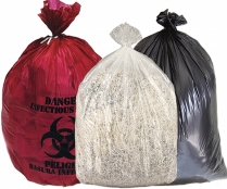 41710 GARBAGE BAGS 22" X 24" BLACK