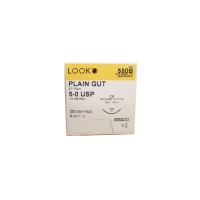 550B SUTURE 5-0 PLAIN GUT 27" C-6 18MM NDL 3/8 RV CUT LOOK