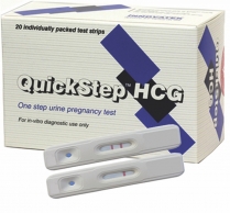 55342204K PREGNANCY TEST QUICKSTICK HCG  BOX/50
