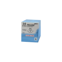 8663G SUTURE 3-0 MONO PROLENE PS-1 3/8 CIRCLE BLUE 18"