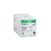 917B SUTURE NYLON 5-0 18" C17 3/8 NDL 12MM RV CUT LOOK BLK MONOFL