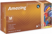 92887 AURELIA AMAZING MEDIUM NITRILE POWDER FREE EXAM GLOVE
