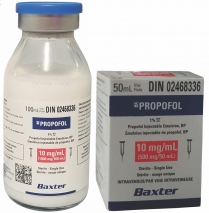 AIN00004 (DIN #2244379) 50ML  PROPOFOL 10MG/ML (500MG/50ML)