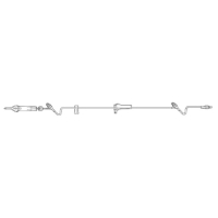 BAXJC8519 I.V. SOLUTION SET 10 DROP 2 INJ 104" CONTINU-FLO INTERLINK