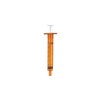 BD305209 AMBER ORAL SYRINGE 10 CC WITH TIP CAP