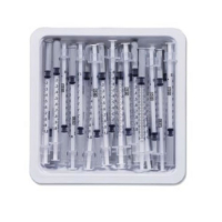 BD305541 SYRINGE ALLERGIST TRAY 1CC 27G 3/8" 25/T