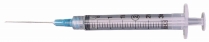 BD309578 SYRINGE 3CC WITH 20 G 1" NEEDLE