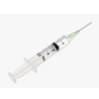 BD309634 SYRINGE 5CC 20G -1" NEEDLE LUER LOCK