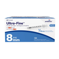 BD320440 SYRNGE INSULIN ULTRAFINE II, 3/10CC 31G 8MM