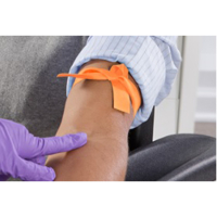 BD367209 TORNIQUETTE LATEX FREE ORANGE