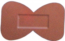 BS2327 FINGERTIP BANDAGE 7.5X4.5CM BE SAFE STER