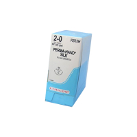 K833H PERMA HAND SILK SUTURE #2 TP POINT SH 1/2 CIRC