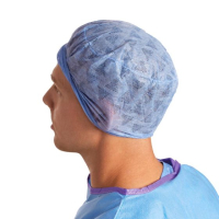NON61950 SURGICAL CAP PREMIUM NONWOVEN ELASTIC BACK DISPOSABLE
