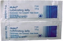 P132215 MUKO JELLY LUBRICANT 3.5G PACKS