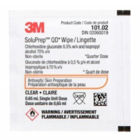 S10102 SWABSTICK MED SOLU-IV  0.5% CHG W/70% ISO ALCOHOL (CLEAR)