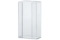 SM4001 GLOVE DISPENSER SINGLE SERENE CLEAR ACRYLIC