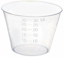 T22 MEDICINE CUPS PLASTIC 1OZ GRADUATED
