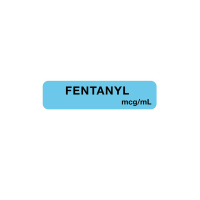 ULAM7641 LABEL FENTANYL BLUE 1/14"x 5/16" UAL