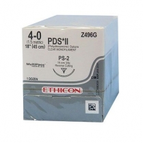 Z496G SUTURE PDS II  4-0 18" PS-2 NEEDLE