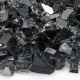AFFGRYRF1210J 1/2" Gray Reflective, 10 lb. Jar Fire Glass