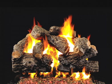 CHB30T CHARRED ROYAL ENG OAK TOP LOGS