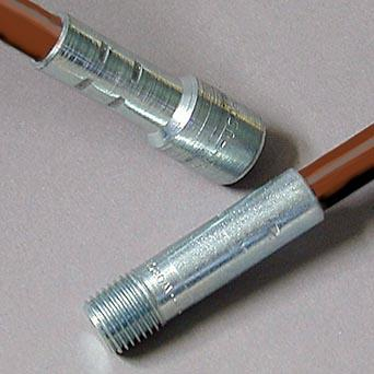 RP10624 48"FIBERGLASS EXT ROD .350 DIA.1/4" THR.(24)