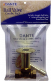 VSDP BLUE FLAME DANTE VALVE STRIGHT POL BRASS,W/KEY, FLOOR PLATE