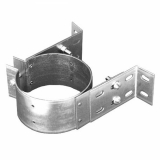 3'' PelletVent Pro Adjustable Wall Strap - 3PVP-WSA