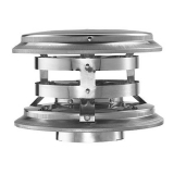 Stove Pipe Vertical Tee Cap