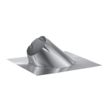 Stove Pipe DT Roof Flashing Adjustable 0/12 - 6/12, 5"