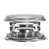 5DT-VC Duravent Stove Pipe, DT Chimney Cap, 5"