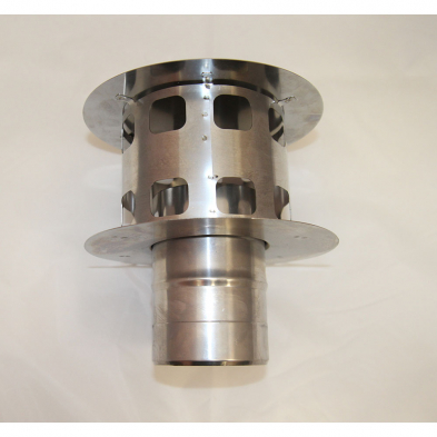 Stove Pipe 3' Diameter Rain Cap