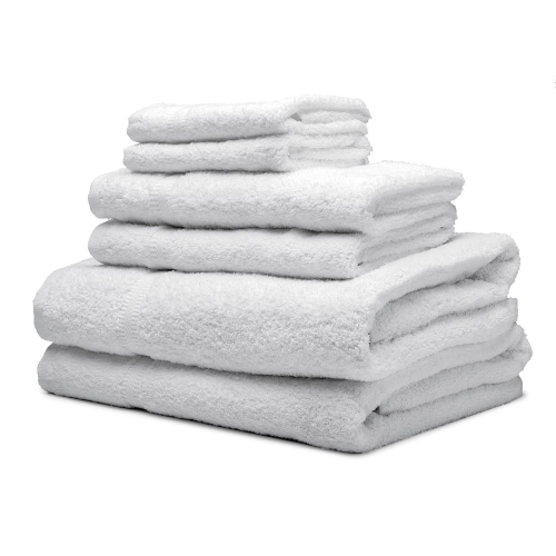  Dobby Towels - White (Overstock)