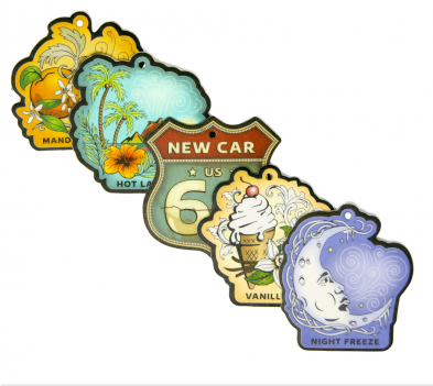  Promo Car Care Air Freshener | 5 Scents | 1000 per case