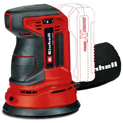 4462012 18, 5" CORDLESS RANDOM ORBIT SANDER