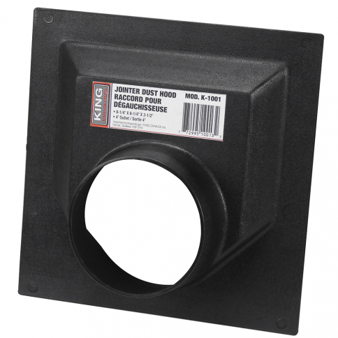 K-1001 Raccord Pour D&eacute;gauchisseuse Avec Sortie De 4"