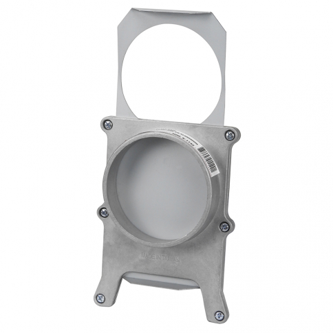 K-1142 Clapet de fermeture en aluminium avec sortie de 4"