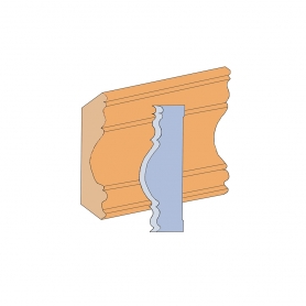 K-4537 LARGE COVE MOULDING CUTTER SET