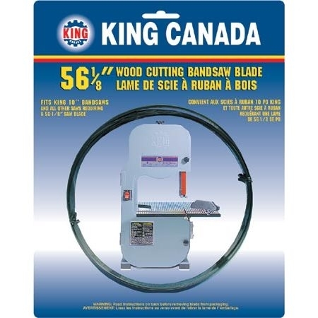 KBB-10-8 56-1/8" X .014" X 3/8" -8 TPI WOOD CUTTING BANDSAW BLADE