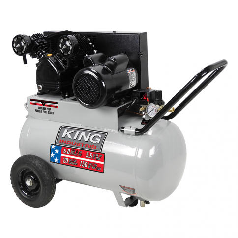 KC-2051H2 5.5 PEAK HP 20 GALLON AIR COMPRESSOR