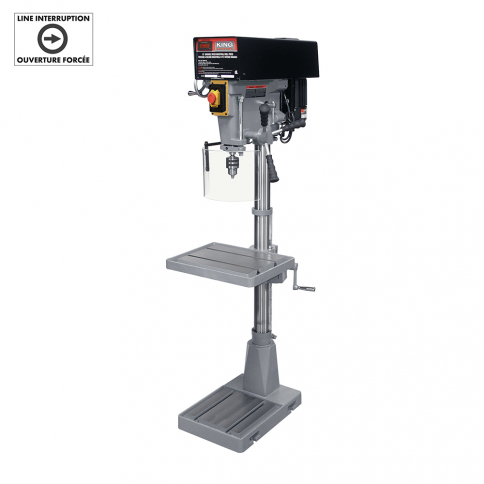 KC-30HS-VS 15'' VARIABLE SPEED INDUSTRIAL DRILL PRESS