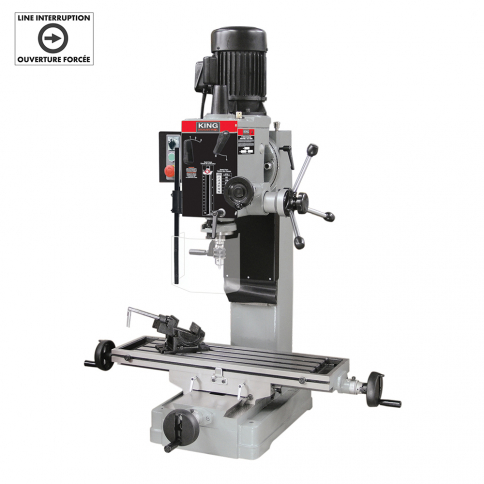 KC-45 GEARHEAD MILLING/DRILLING MACHINE WITH SAFETY GUARD