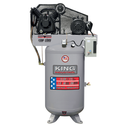 KC-5280V3-MS 2-STAGE 5 HP 80 GALLON AIR COMPRESSOR